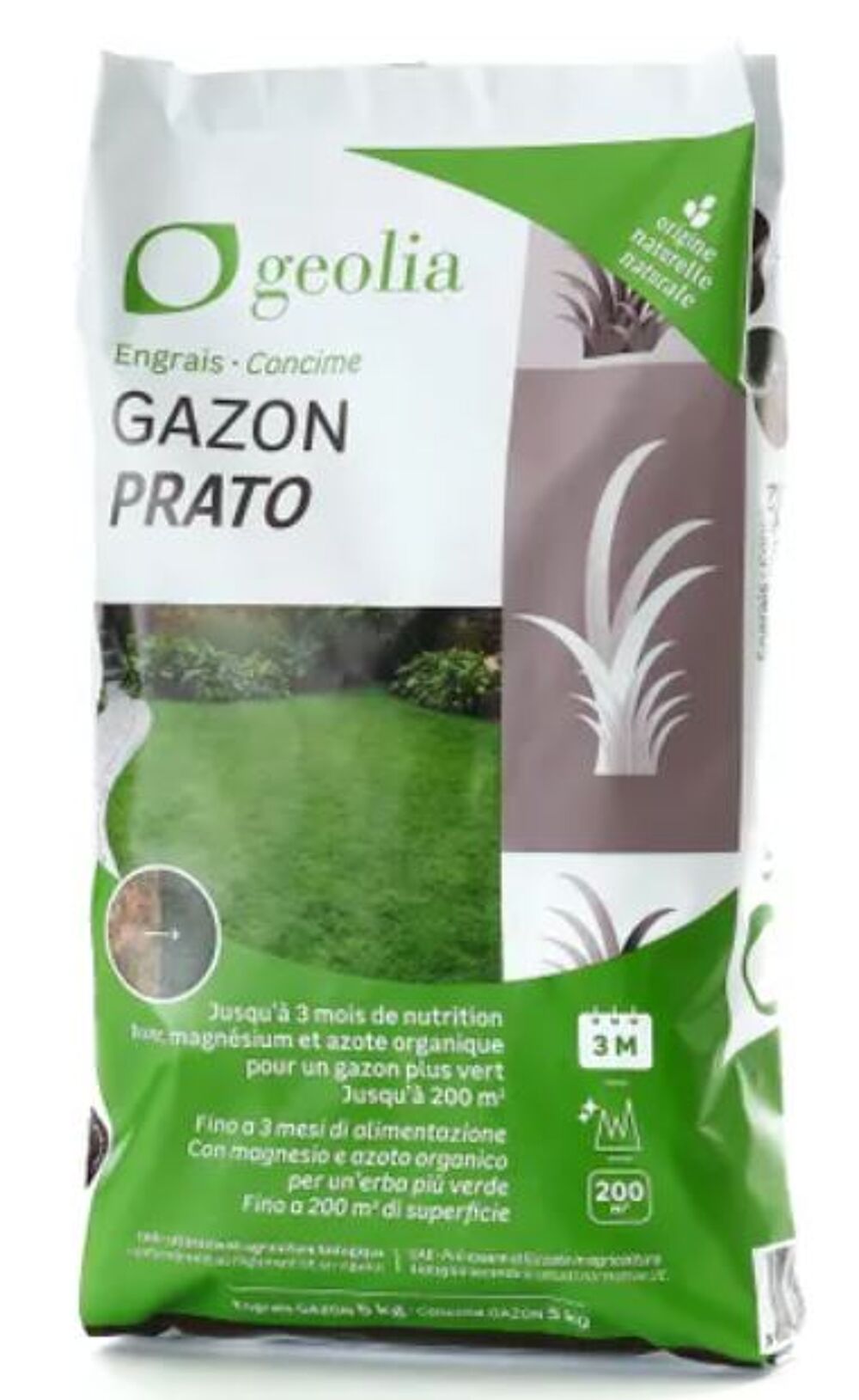 concime granulato geolia bio prato 5 kg - bricocenter