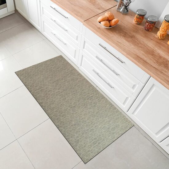 Emmevi Tappeto Casa Cucina Rombi 3D Tridimensionali Bordato Moderno - Foto 2
