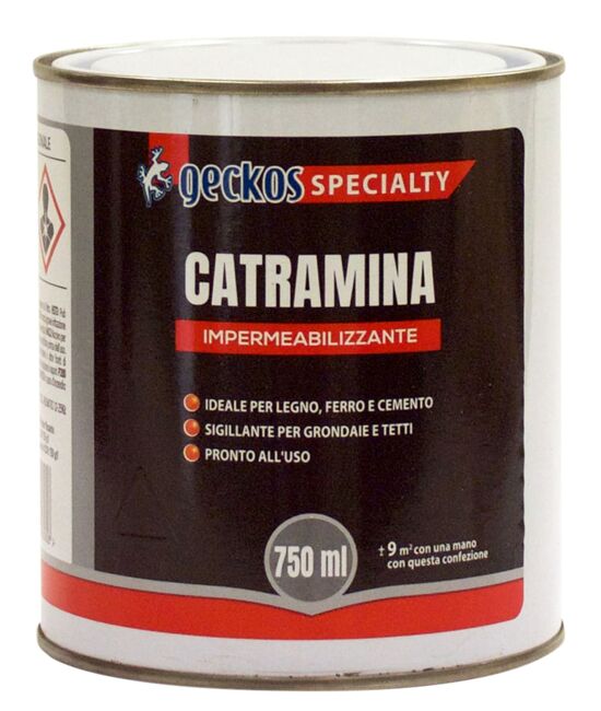 Vernice Bituminosa Spray CATRAMIX 500ml - Impermeabilizzante Per Tetti, Fondazioni E Superfici - Foto 2