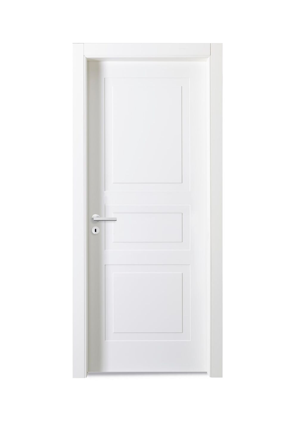 PORTA BATTENTE CLASS REVERSIBILE 210X80 LACCATO BIANCO - Bricocenter