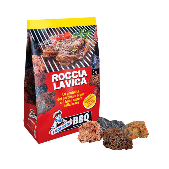 Roccia Lavica Da 3 Kg Per Fornelli Campingaz - Ideale Per Barbecue E Cucina All'Aperto - Foto 6