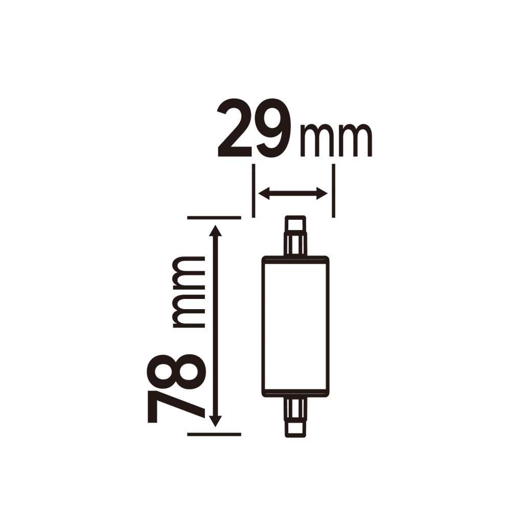 LAMPADINA LED R7S=100W 78 MM LUCE NATURALE - Bricocenter