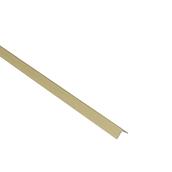 Profilo Angolare Ottone Spessore 1,0 Mm Con Pellicola Protettiva - Foto 12
