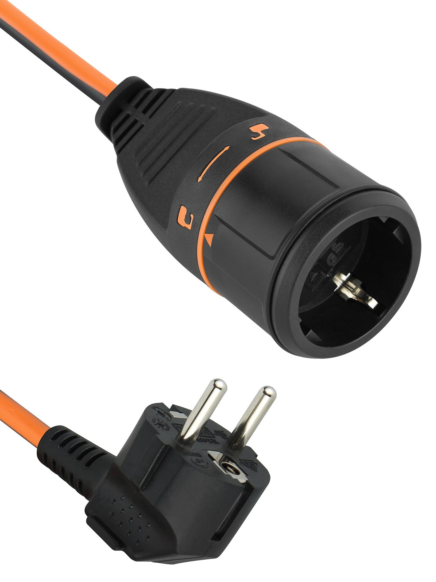 Prolunga Elettrica Da Giardino Electraline 40m - Con Presa Electralock A Blocco, Cavo 2x1.5mm, Per Attrezzi Elettrici Esterni