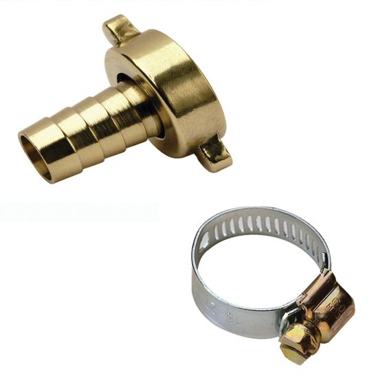 Set Connettori Per Tubo Da Giardino In Ottone | Adattatori 1/2" E 3/4" Con Ugello Spruzzatore Regolabile
