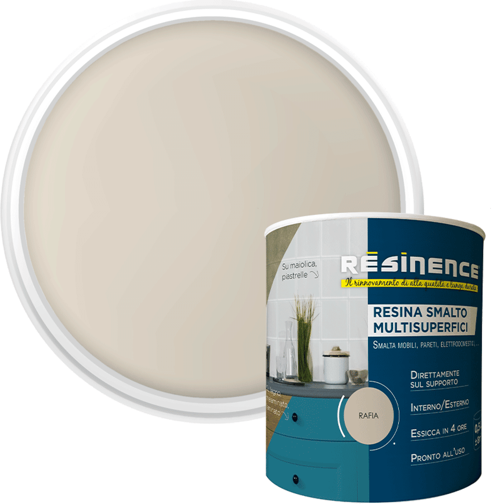 RESINA SMALTO MULTISUPPORTO - RAFIA 500ML (49) - Bricocenter