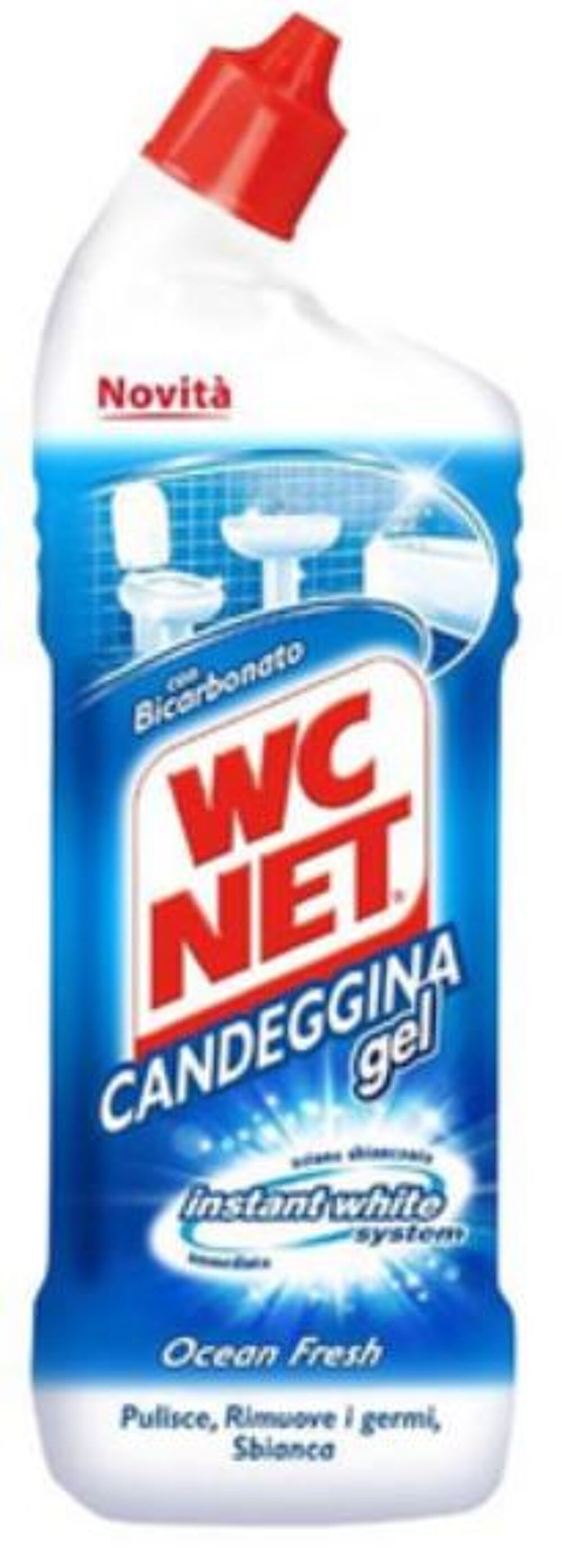 WC NET CANDEGGINA GEL WHITE 700ML - Bricocenter