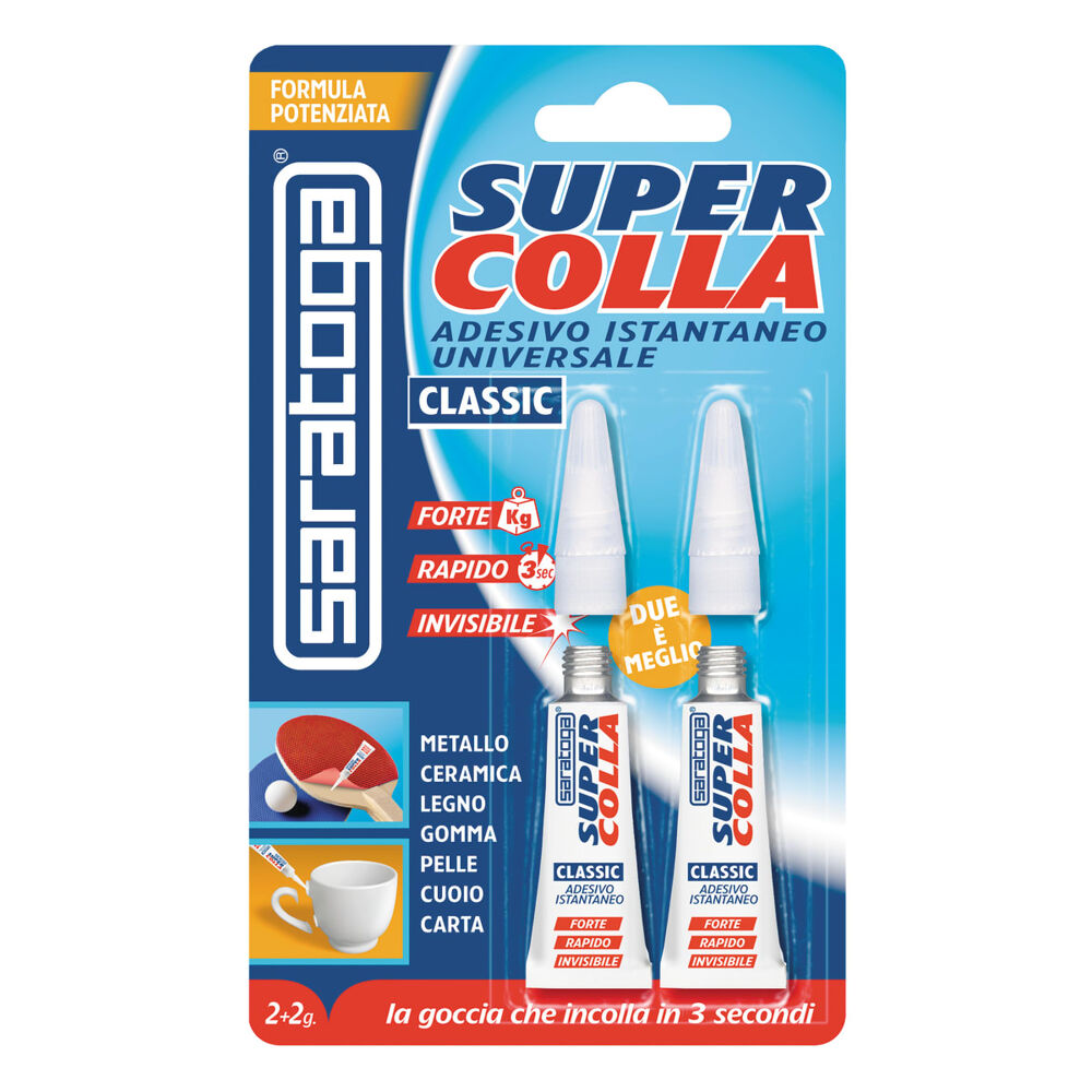 set 2 colle istantanee super colla saratoga 2 gr - bricocenter