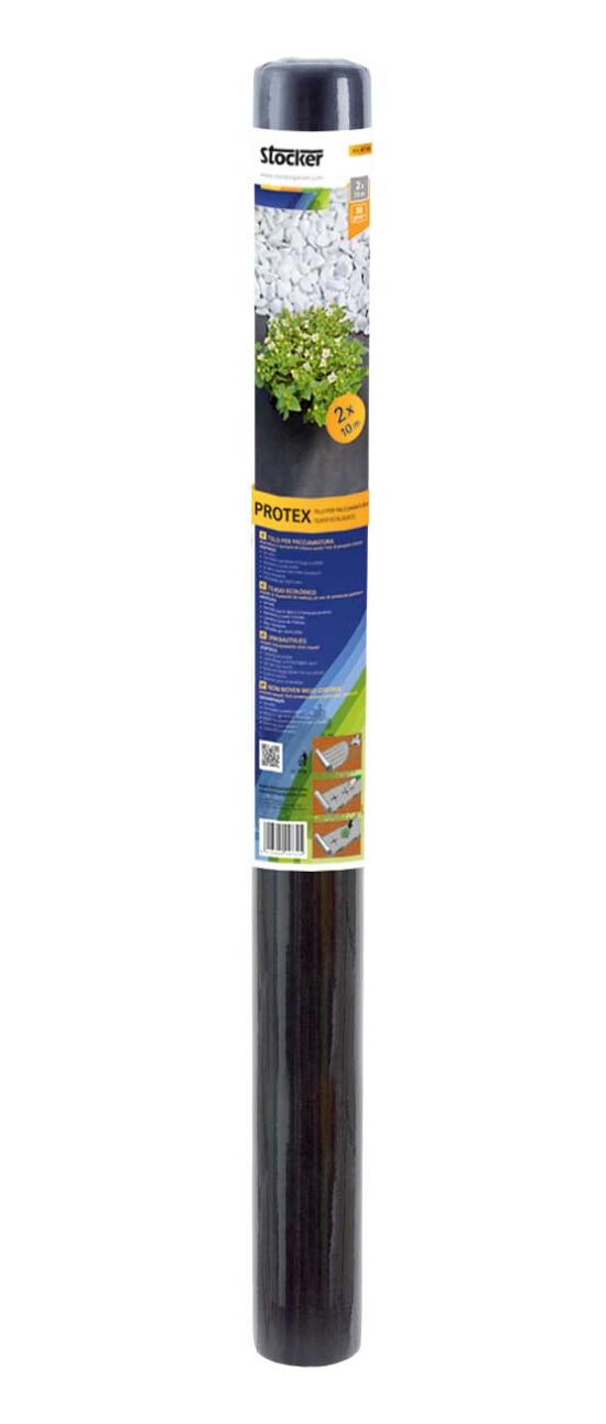 Karat Telo Per Pacciamatura Ground Control 150 G/m² – Rotolo 1,5 X 20 M, Tessuto Non Tessuto Anti-Erbacce, Traspirante E Resistente Ai Raggi UV, Colore Bianco