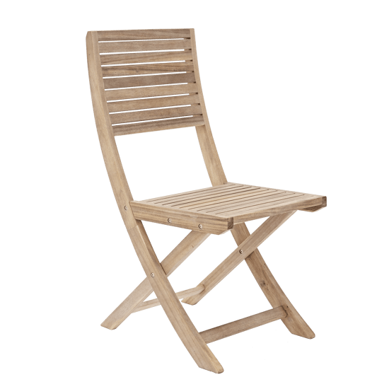 Acacia Naterial Sedie Sedia Solaris Naterial Pieghevole Legno
