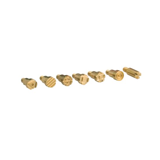 Mingfuxin 20 Punte Di Ricambio Per Pirografo, 60W, In Lega Nichel-Cromo, Altezza 23mm, Per Legno E Pelle