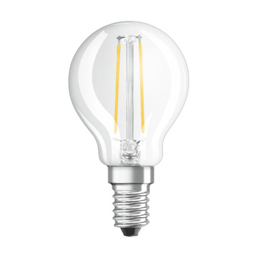 LAMPADINA LED E14=25W SFERA TRASPARENTE LUCE CALDA - Bricocenter