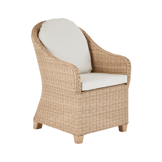 poltrona medena naterial 70x63x90cm midollino sintetico alluminio