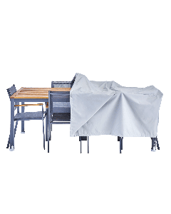 COPERTURA PER TAVOLO RETTANGOLARE 200X130X60 GRIGIO CHIARO