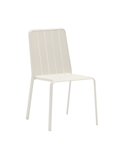 SEDIA IDAHO ALLUMINIO BEIGE 58X52X87CM