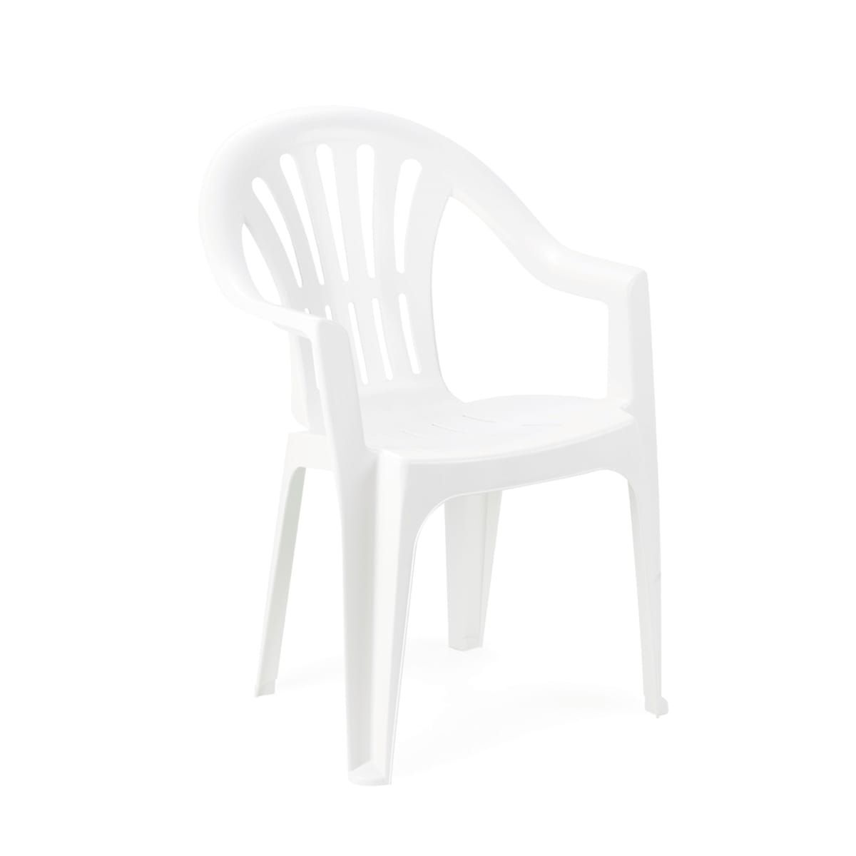 BricoLoco - Set di 4 sedie pieghevoli, leggere in plastica, per campeggio, spiaggia, giardino, terrazza, balcone, realizzato in resina con finitura effetto legno, per interni ed esterni (antracite