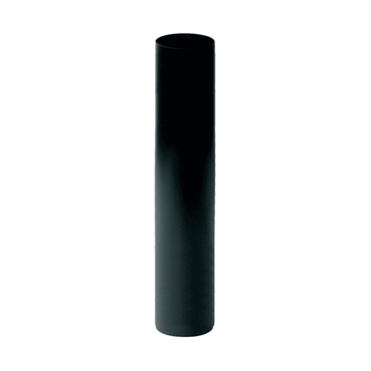 FIREFIX Tubo Per Stufa In Acciaio Ø150 Mm: Lunghezza 25 Cm Con Aletta Regolazione, Senotherm Grigio Scuro, 2 Mm Spessore - 4