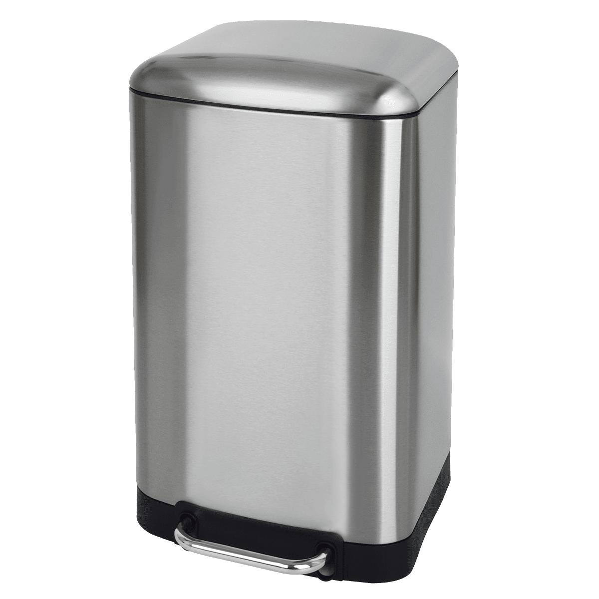 Pattumiera Da Cucina A Pedale In Acciaio Inox Verde Scuro - Capacità 20 Litri, Coperchio A Chiusura Silenziosa, Interno Rimovibile, Garanzia 10 Anni