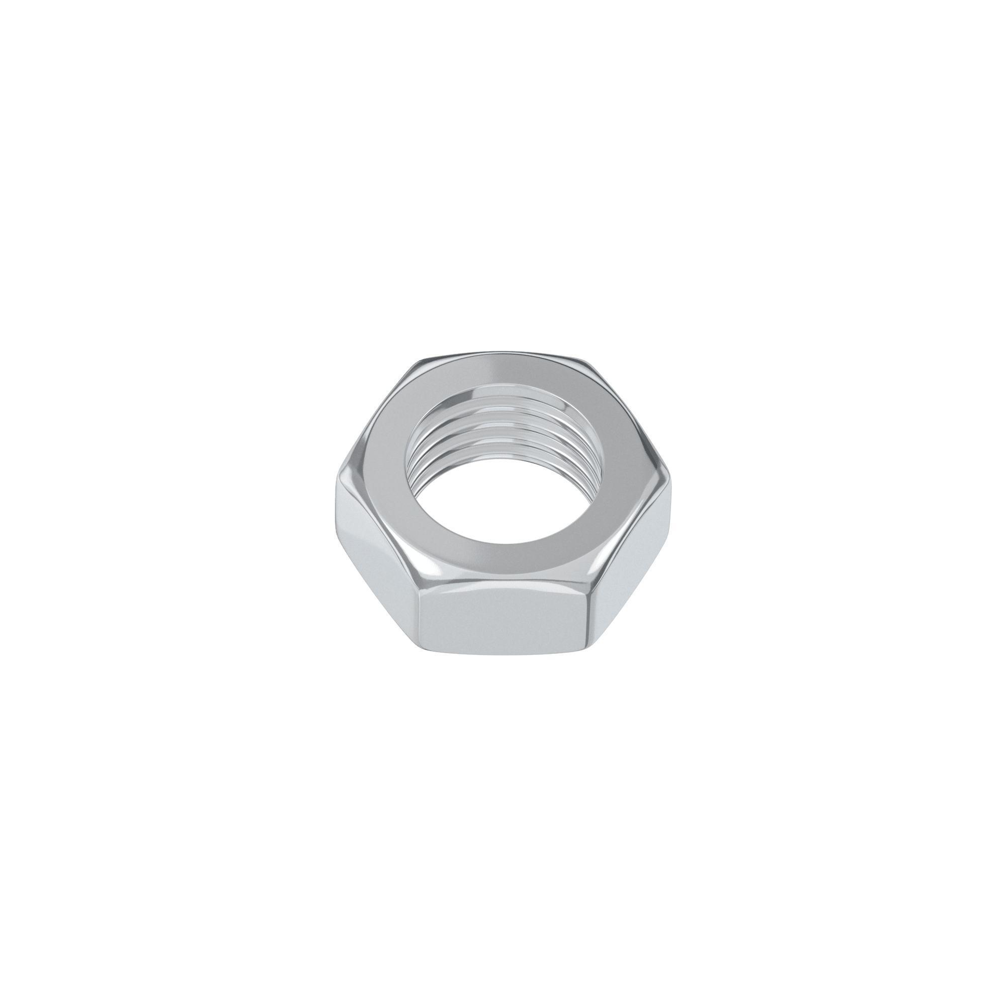dado esagonale in acciaio 3 mm, 150 pezzi
