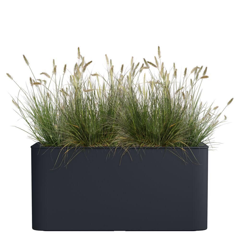 Vaso Fioriera Rettangolare Matheria In Plastica Con Ruote 80 Cm Bianco L 9295408 20172186 1 - Foto 8