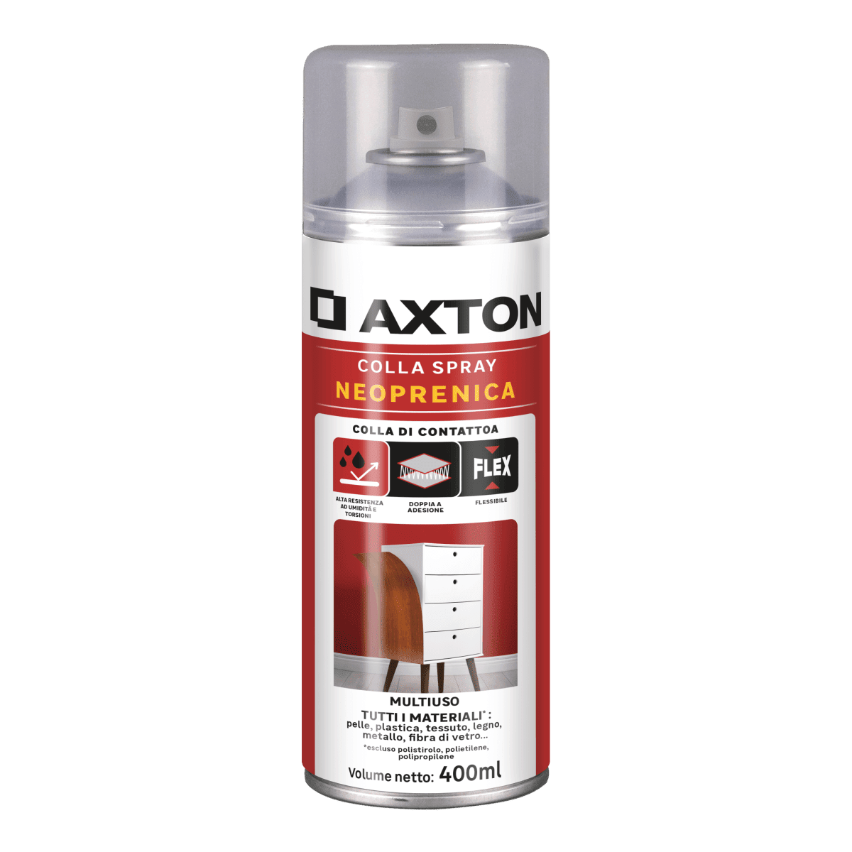 SPRAY ADESIVO MULTIUSO TAKTER 500 A1099TAK500 500ML COLLA - Spray
