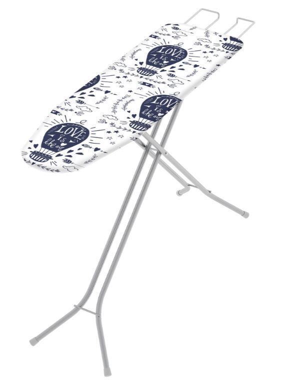 Asse Da Stiro Orbegozo TP 2000 – 114x36 Cm, Altezza Regolabile Fino A 92 Cm, Rivestimento In Cotone, Pieghevole