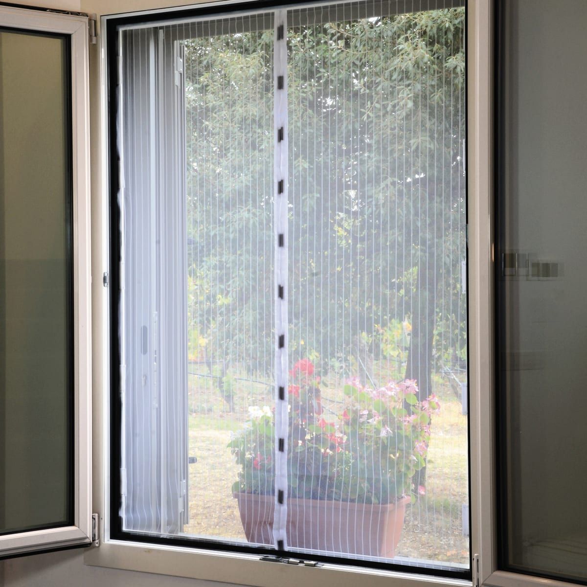 Zanzariera Magnetica Luxvix 150x250 Cm – In Poliestere Traspirante, Con Calamite, Facile Da Montare, Per Porte E Balconi