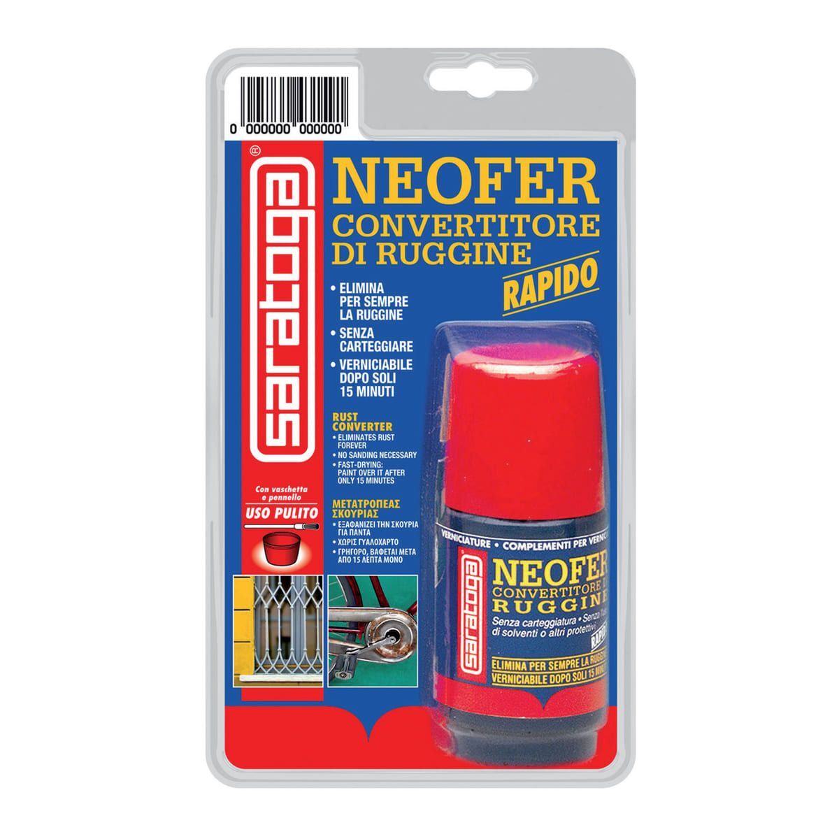 Convertitore Di Ruggine Multiuso - 100ml, Rimuove E Previene La Ruggine Su Metalli - Foto 5