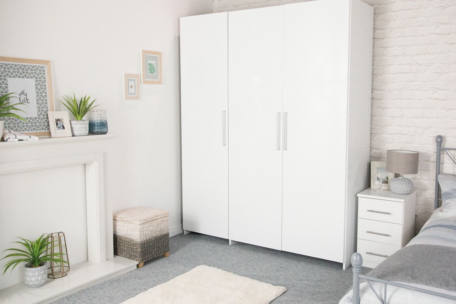 D-c-fix - Pellicola Adesiva – Rotolo Di Lana Tinta Unita Bianco Satinato 67,5 Cm X 15 M - Foto 7