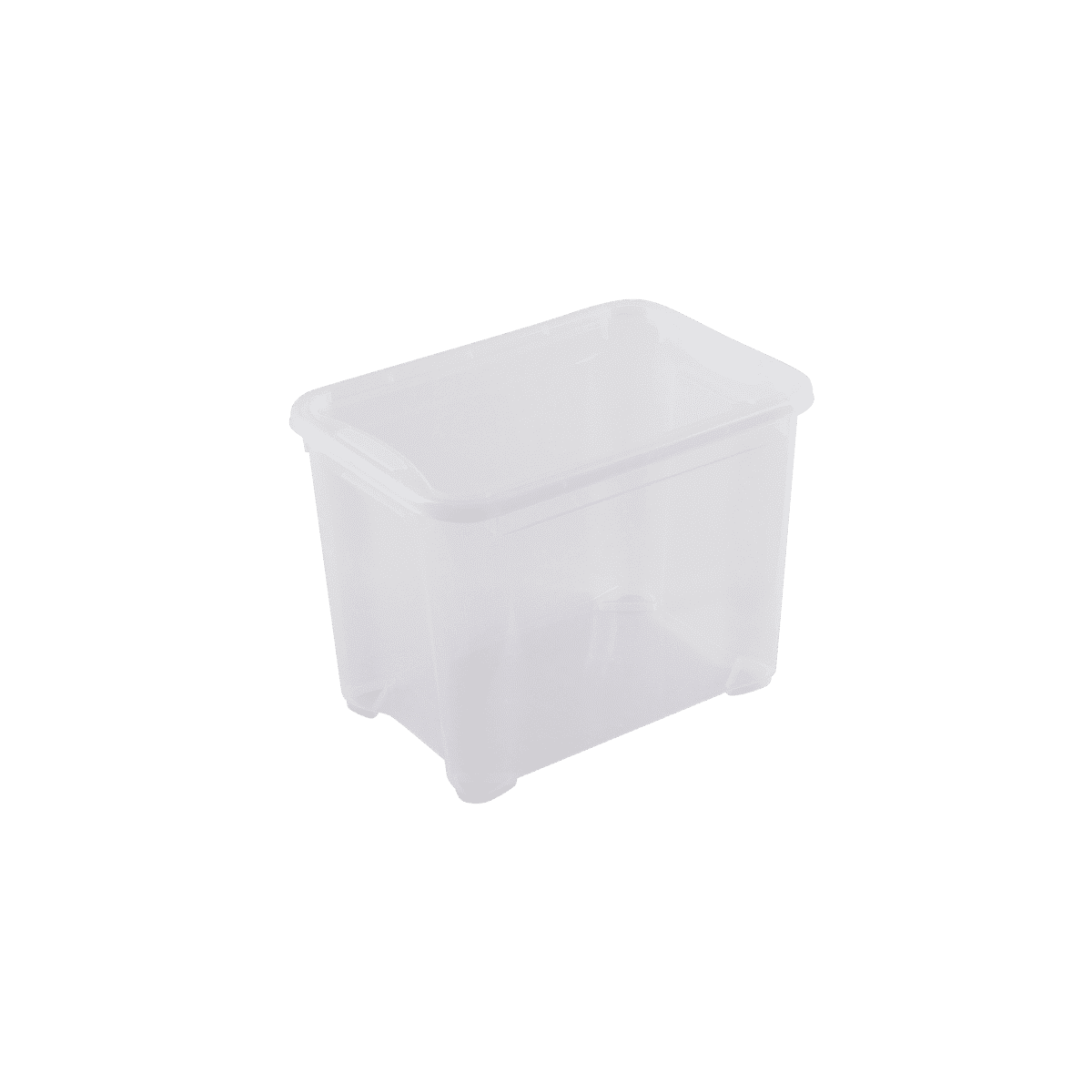 IDesign The Home Edit Contenitore Medio In Plastica Riciclata Con Coperchio Ermetico 10,2x15,2x15,6cm - 3