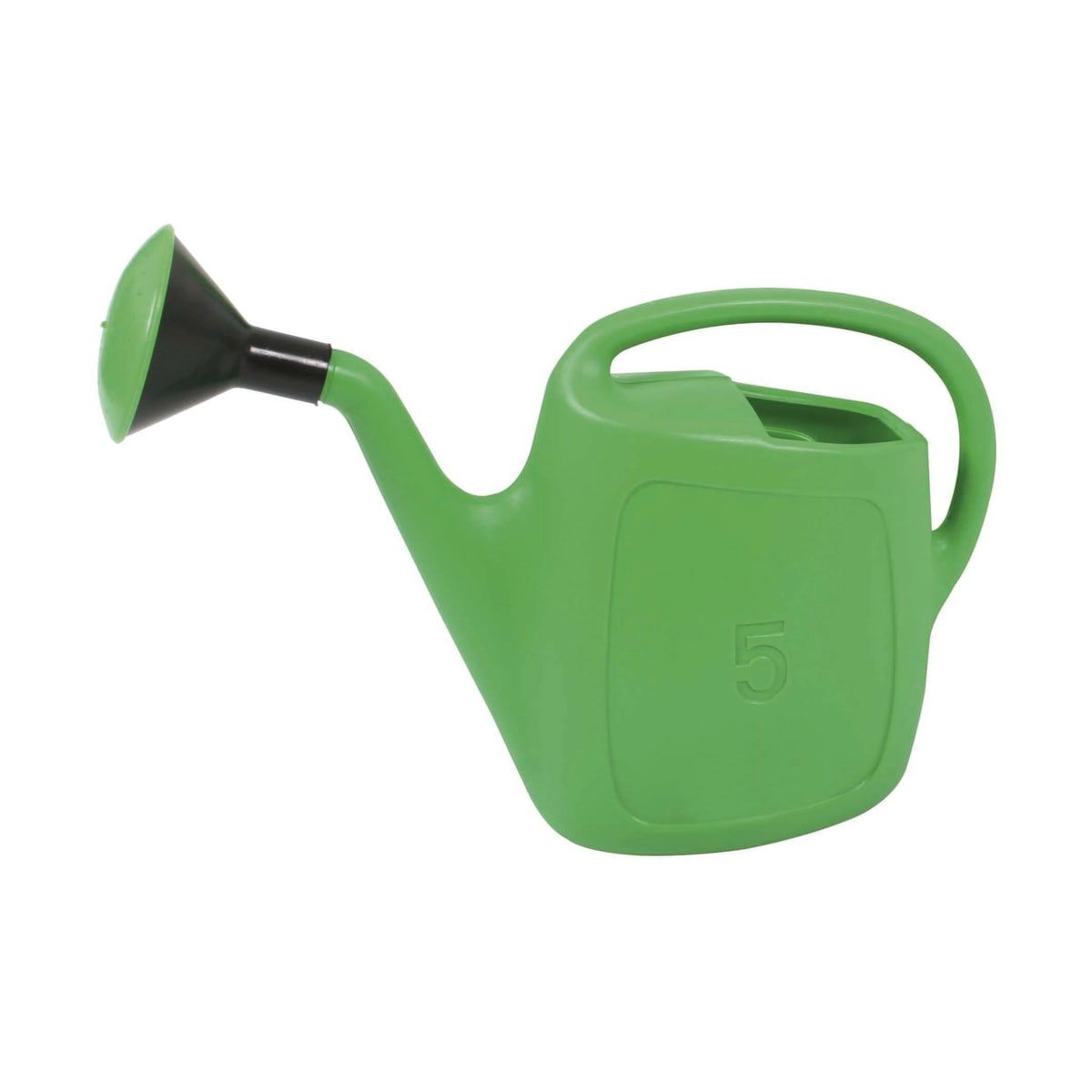 Annaffiatoio ANTIQUA In Plastica Effetto Metallo, Capacità 5 O 10 Litri, Colore Verde Scuro O Zinco