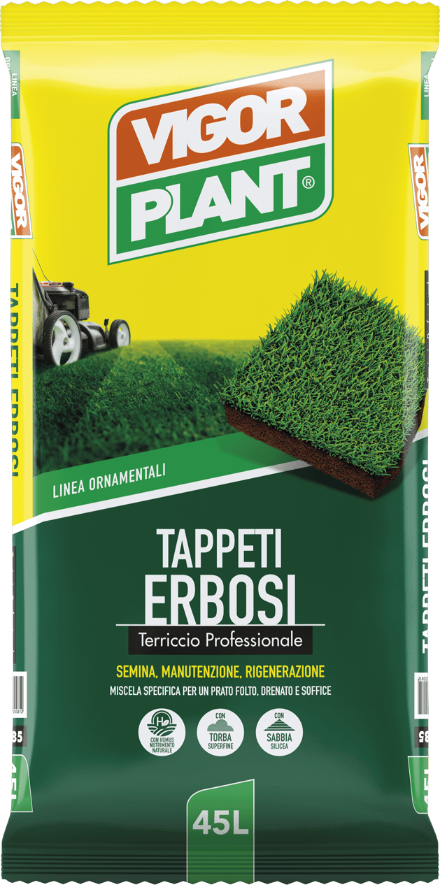 Terriccio Per Tappeto Erboso Terflor 45 Lt: Substrato Con Torba Bionda E Sabbia Per Semina E Rigenerazione Prato - 2